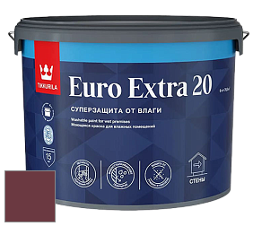 Краска Tikkurila Euro Extra 20 краска для стен и потолков цвет NCS S 5040-R10B 