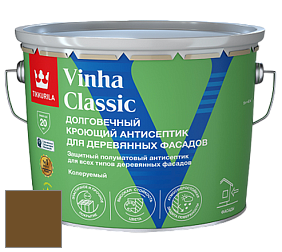 Краска Tikkurila Vinha Classic краска для деревянных фасадов цвет RAL 8008 