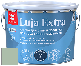 Краска Tikkurila Luja Extra 7 матовая краска для влажных помещений цвет V377 
