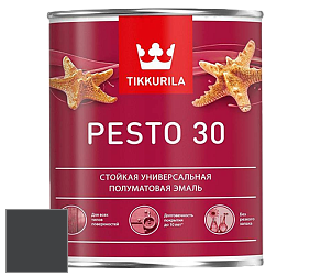 Краска Tikkurila Euro Pesto 30 эмаль цвет Y489 