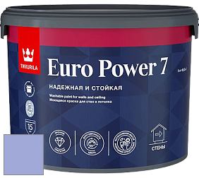 Краска Tikkurila Euro Power 7 краска для стен и потолков цвет J347 